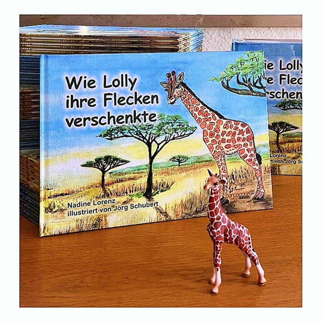 Endlich ist die Geschichte von der Giraffe Lolly auf dem Markt!